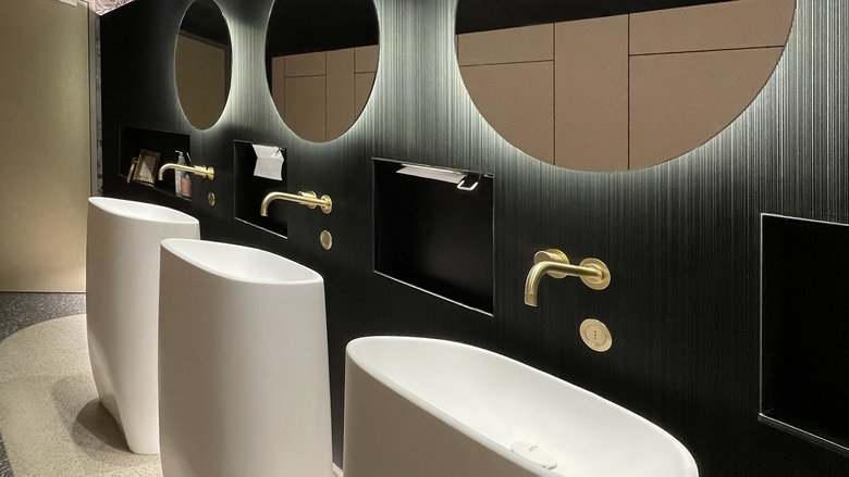 Projektdarstellung - Sanitärausstattung in modernem Design von PROOX