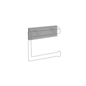 WC-RollenEdelstahl-halter von PROOX