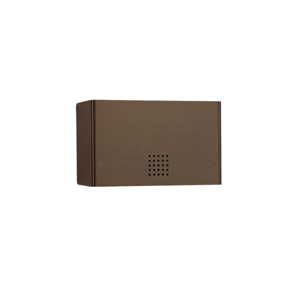 Electr. hand dryer, bronze, 301mm width