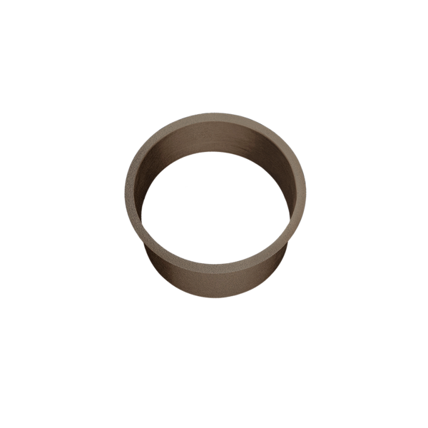 Circular waste chute, bronze, 40mm height, 145mm diameter